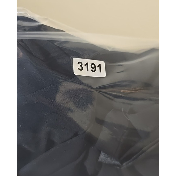 Vtg NWT JS Collections Black Straight Leg Formal Career Dress Pants Womans Sz 12 - Picture 8 of 8